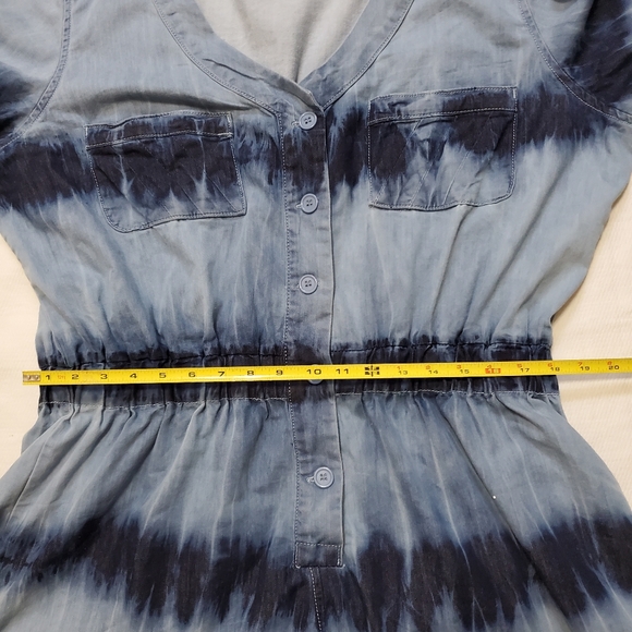 Fashion To Figure Indigo Tiedye Romper NEW - Picture 10 of 13